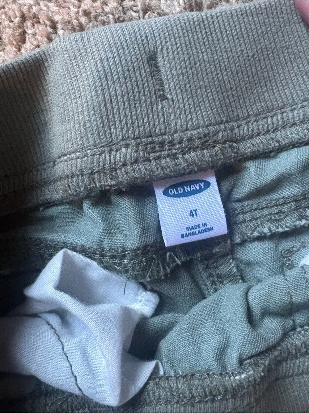 Toddler Boy Shorts - Black, Green, Tan (Carters and Old Navy)